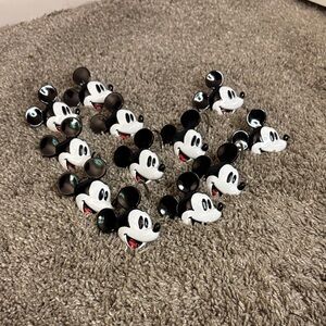 Disney Mickey Mouse Shower curtain holder with shower curtain